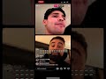 Ryan Garcia IG Live with someone who cares  @GeorgeJanko @RyanGarcia