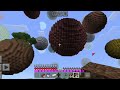 Minecraft survival sky planet part 3|and i exposed 3 planet diamond,emerald, and village