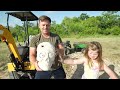 Playing with Mud and Finding Secret Toys Compilation | Tractors for kids