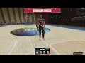 Gold quick first step & Hall of fame space creator is a cheat code in NBA 2k23
