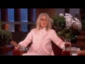 Diane Keaton tells Ellen she's a fan of rap