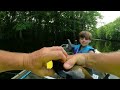 Summer blue gill fishing - Me and the grandson catching big Bream.