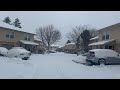 Snow storm in Chicago 2024 | heavy snowfall | snow storm in USA 2024