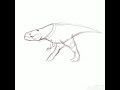 Dinosaur pencil test (unfinished)