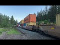 5 Hours Later!!!! CN 116 (Intermodal Train) @ Emory Bar BC Canada 11MAY24 SD70M-2 8942 Leading