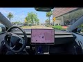 Tesla FSD 12.4.3 in Manhattan Beach, California
