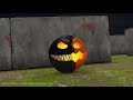 Pacman vs Pumpkin Venom Pac in Haunted Halloween Maze