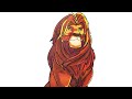 Drawing Simba The Lion King Disney Coloring Pages | Ohuhu Color Markers