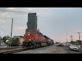 BNSF 25th Anniversary locomotive 5869 leads on the Front Range Subdivision