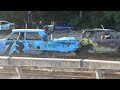 2 small cars VS big 8 cylinder demo derby at Mineral county Fair WV 6/20/2024