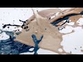 How to Use Black Acrylic to Create Beautiful Abstract Fluid Art! ~ Fun Abstract Art