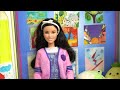 Barbie & Ken Doll Family School Supplies Shopping & First Day of School