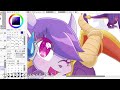 [Speedpaint] Year of the Dragon (Lilac and Spyro)