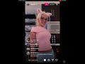 Doja Cat on Instagram Live from Her Home