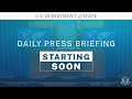 U.S. State Department press briefing: 7/25/24
