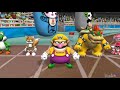Mario & Sonic at the Olympic Games - All Characters 110m Hurdles Gameplay