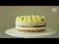 🍋레몬 커드 케이크 만들기🍋 : Lemon Curd Cake Recipe - Cooking tree 쿠킹트리*Cooking ASMR