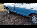 1975 Ford F150 360 FE headers exhaust revs