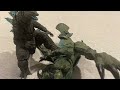 Godzilla vs Trespasser and KnifeHead (First Stop Motion Video)