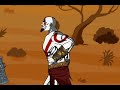 Kratos grego vs Kratos na mitologia nórdica. {God animations}