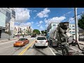 Driving Around Downtown Los Angeles, California in 4k Video