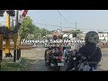 RAILWAY CROSSING, PALANG PINTU PERLINTASAN KERETA API Jalan Abimanyu Kota Semarang Ka Kontainer