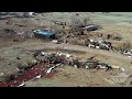 02-27-2023 Cheyenne, OK - Fatal Tornado Extreme Damage-Double Wide Home Thrown 100 Yards