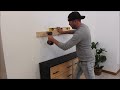 The $30 Floating Shelf with Secret Compartment - Easy DIY Project!