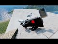 Lego Cars vs Steepest Stairs - Beamng Drive