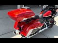 2024 Harley Davidson CVO Road Glide with Khrome Werks Mufflers SOUND, louvered baffles