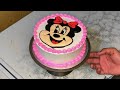 Micky Mouse Face Cake | Drawing Cake | Birthday Cake |Cartoon Cake | By Zia food secrets