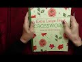 ASMR | Gum Chewing & Crossword Puzzle Solving! Whispered Chatty Ramble