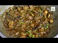 Spicy & Tasty Mushroom Pepper Masala/ Mushroom Curry Recipe