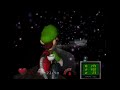 Luigi destroys the moon