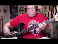 Kiss All American Man Bass Cover with Notes & Tab
