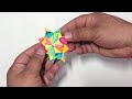 Paper Moving Star. Endless Moving TOYS. FUNNY Paper Toys