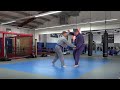 Defending take downs against 3 Blue Belts(Narrated)