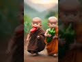 little Monk so cute 🤩#viral #shorts #cutebaby #littlemonk #foryou #trending