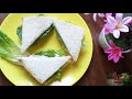 Chicken mayo sandwich,Tea time Snacks, Mayo sandwich, healthy snack