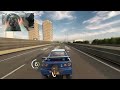 INSANE 7000HP Nissan Skyline GTR R34 (Over 700 Kmh) - Assetto Corsa | Steering Wheel Gameplay
