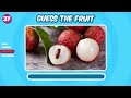 Guess 50 FRUITS By Pictures! 🍎🍌 Fruit Quiz