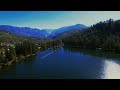 2024 Best Hume Lake 4k Color Graded Drone Stock Footage. Hume Lake in Sequoia National Forest