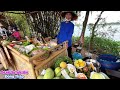 495. Đồng Tháp - Quá nhiều món ăn ngon tại chợ quê cù lao Tân Thuận Đông Đồng Tháp ngày cuối tuần