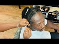 How To Side Braids On Short Hair In Real Time | My Grip Game