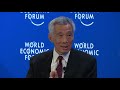 A Conversation with Lee Hsien Loong, Prime Minister of Singapore | Davos 2020
