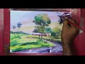 Watercolor Landscape Paintings For Beginners | Watercolor Painting Ideas