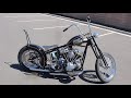 1949 Harley Davidson Panhead Bobber / Build overview and startup