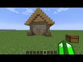 Minecraft small starter house block by block tutorial