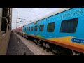 || Howrah Ahemdabad Superfast Express meets my Porbandar Santragachi Kaviguru Express near Durg ||