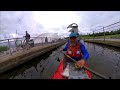 Falkirk Wheel in a Sea Kayak